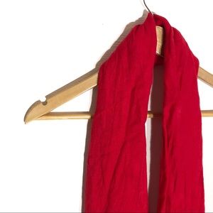 Red Scarf, 100% Rayon NWT